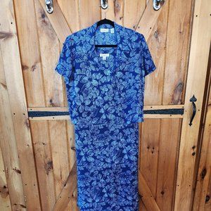 Amanda Smith Vintage 2 piece dress set